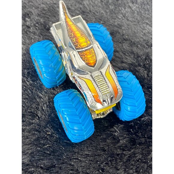 Hot Wheels Monster Trucks MEGA-WREX Beast Bashers Die Cast Toy - Picture 8 of 8